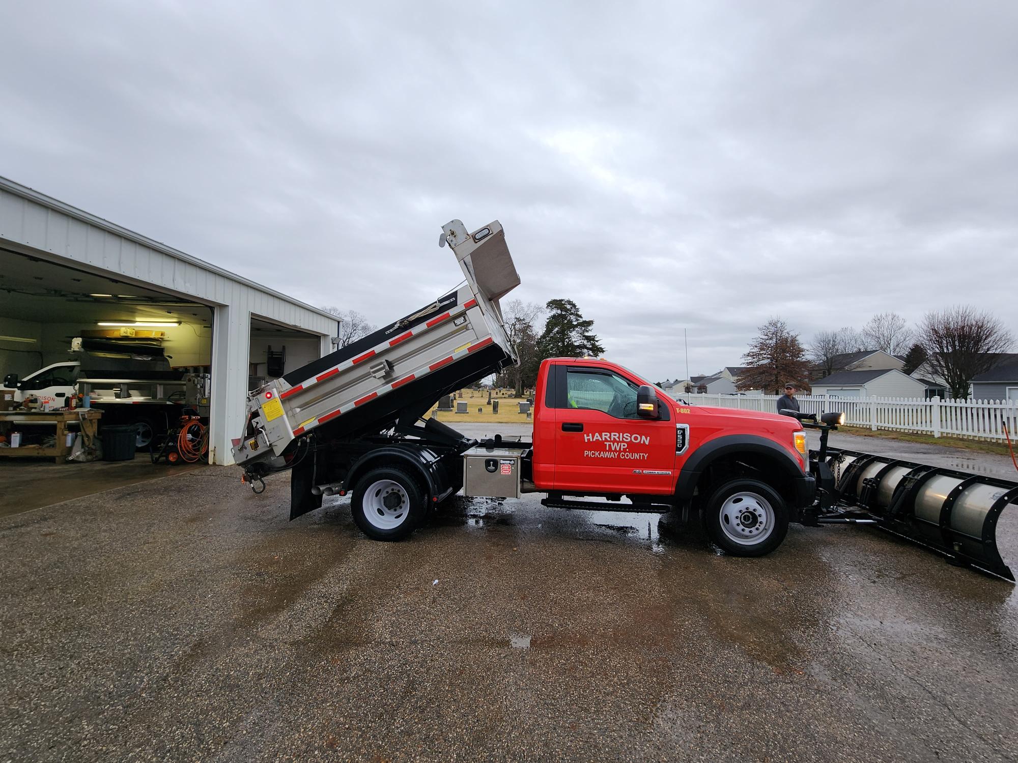 Red Dump Truck